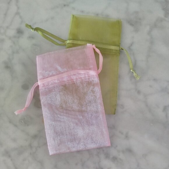 Sterling Silver, Labradorite and Shell Dangle Earrings - Picture 9 of 9